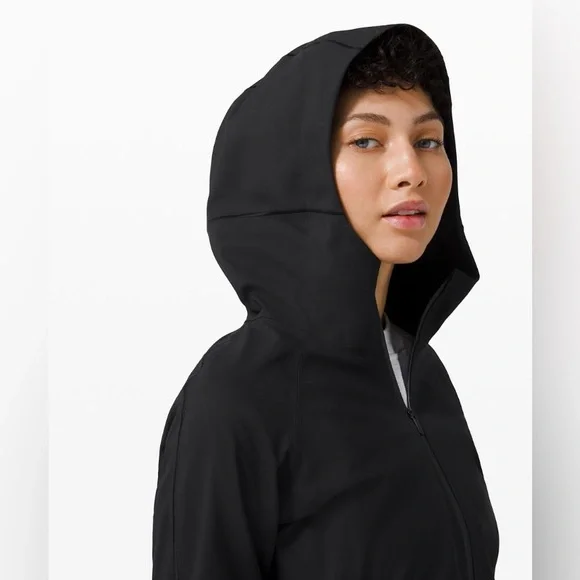 Lululemon Glyde Along Softshell Jacket Water Wind Resistant Outdoor Rain Coat - Picture 2 of 16